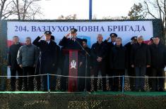 The Day of 204th Air Force Brigade marked