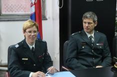 Visit of Slovenian military psychologists