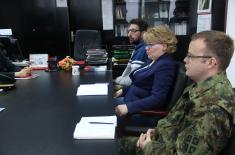 Visit of Slovenian military psychologists