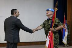 Sending off contingent of the Serbian Armed Forces to MINUSCA peacekeeping operation