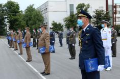 Svečanost povodom završetka Komandno-štabnog usavršavanja oficira 66. klase