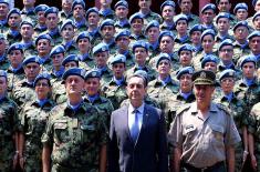 Sending off contingent of the Serbian Armed Forces to MINUSCA peacekeeping operation