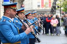 Ceremonial march of the military orchestra on the occasion of the SAF Day