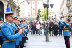 Ceremonial march of the military orchestra on the occasion of the SAF Day