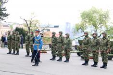 Honorary Salvo on the occasion of the Serbian Armed Forces Day