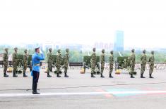 Honorary Salvo on the occasion of the Serbian Armed Forces Day