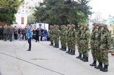 Honorary Salvo on the occasion of the Serbian Armed Forces Day