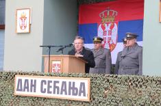 Members of the Serbian Armed Forces marked the Remembrance Day