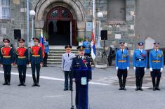 Копија Заставе победе од данас у Војном музеју