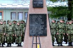 Members of the Serbian Armed Forces marked the Remembrance Day
