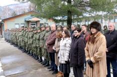 Members of the Serbian Armed Forces marked the Remembrance Day