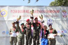 Serbia wins three medals at 1st CISM Balkan Mountain Running Championship