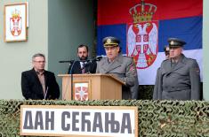 Members of the Serbian Armed Forces marked the Remembrance Day