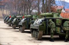 Ministar Vulin: U Kopnenoj zoni bezbednosti stanje mirno i pod kontrolom Vojske Srbije