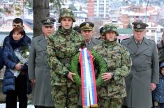 Members of the Serbian Armed Forces marked the Remembrance Day