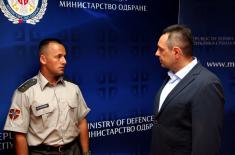 Minister Vulin: Citizens are safe with their Armed Forces