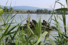 Exercise of the Scouts from the Third Army Brigade