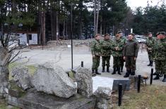 Minister Vulin: The situation in the Ground Safety Zone is peaceful and under control of the Serbian Armed Forces