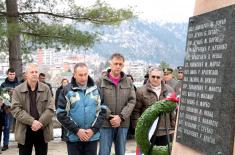 Members of the Serbian Armed Forces marked the Remembrance Day