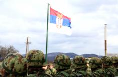 Minister Vulin: The situation in the Ground Safety Zone is peaceful and under control of the Serbian Armed Forces