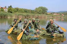 Exercise of the Scouts from the Third Army Brigade