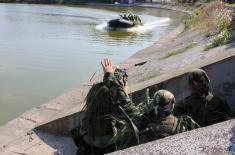 Exercise of the Scouts from the Third Army Brigade