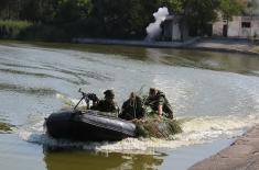 Exercise of the Scouts from the Third Army Brigade