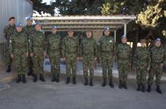 General Diković visits members of the Serbian Armed Forces in UN mission in Lebanon