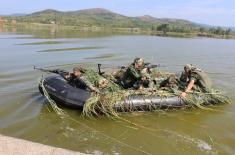 Exercise of the Scouts from the Third Army Brigade