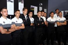 Footballers and Management of “Partizan” Visited the Exhibition “Defence 78”