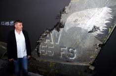 Footballers and Management of “Partizan” Visited the Exhibition “Defence 78”