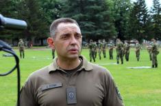 Министар Вулин: Поносни смо на војнике јунске генерације
