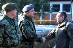 Министар Вулин: Војска Србије је спремна за изазове захваљујући својој памети и знању