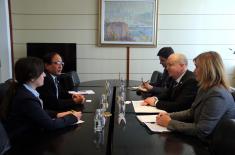 Meeting of State Secretary Živkovića and Ambassador of Myanmar 