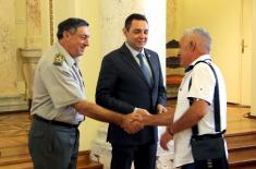 Minister Vulin: The Serbian Armed Forces takes care of its personnel