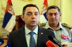 Minister Vulin: The Serbian Armed Forces takes care of its personnel