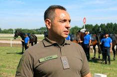 Minister Vulin: Reestablishment of Cavalry Platoon means respect for tradition and preservation of equestrian sports