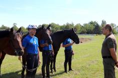 Minister Vulin: Reestablishment of Cavalry Platoon means respect for tradition and preservation of equestrian sports