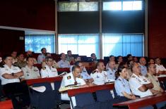 Visit of the delegation of the Joint Staff Course of the Armed Forces of the Kingdom of Spain