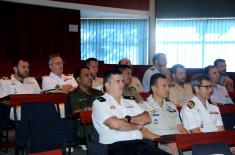 Visit of the delegation of the Joint Staff Course of the Armed Forces of the Kingdom of Spain