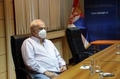 Meeting of Minister Vulin with Serbian Olympic Committee President