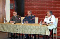 Visit of the delegation of the Joint Staff Course of the Armed Forces of the Kingdom of Spain