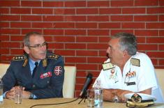 Visit of the delegation of the Joint Staff Course of the Armed Forces of the Kingdom of Spain