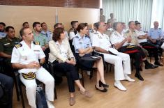 Посета делегације Здруженог штабног курса Оружаних снага Краљевине Шпаније
