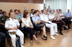 Visit of the delegation of the Joint Staff Course of the Armed Forces of the Kingdom of Spain