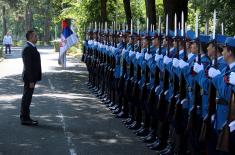 Send-off ceremony for the contingent of the Serbian Armed Forces to the UN Mission in Central African Republic