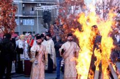 Members of the Ministry of Defence and Serbian Armed Forces Observed the Day before Christmas