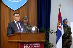 Send-off ceremony for the contingent of the Serbian Armed Forces to the UN Mission in Central African Republic