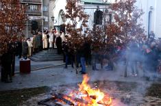 Members of the Ministry of Defence and Serbian Armed Forces Observed the Day before Christmas