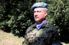 Send-off ceremony for the contingent of the Serbian Armed Forces to the UN Mission in Central African Republic